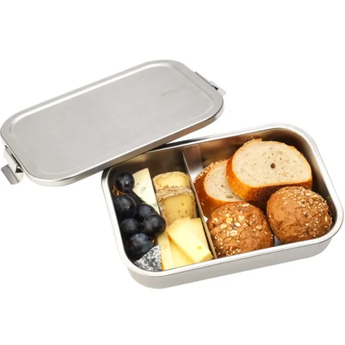 Caserola pentru alimente, 2 litri, Brabantia, Lunch Box, inox