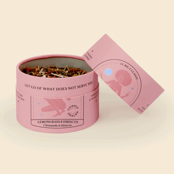 Ceai Ayurvedic hibiscus, Cosmic Dealer, Radiant Aura, 90 g