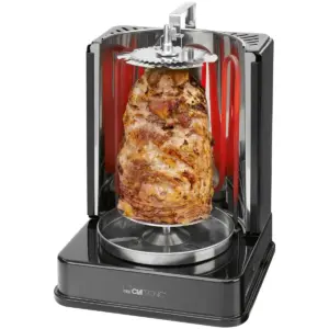 Rotisor vertical electric, Clatronic, negru