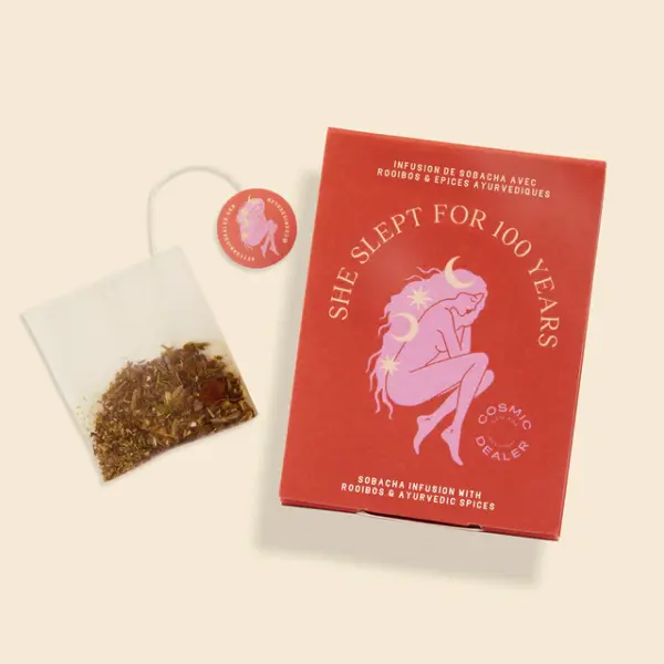 Ceai Ayurvedic rooibos, Cosmic Dealer, Night Nirvana, 12 plicuri