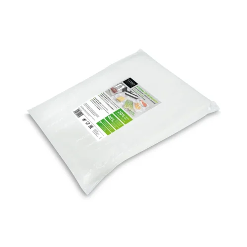 Set 60 pungi pentru vidat gofrate profesionale, 30x40 cm, Caso Germany, 01123