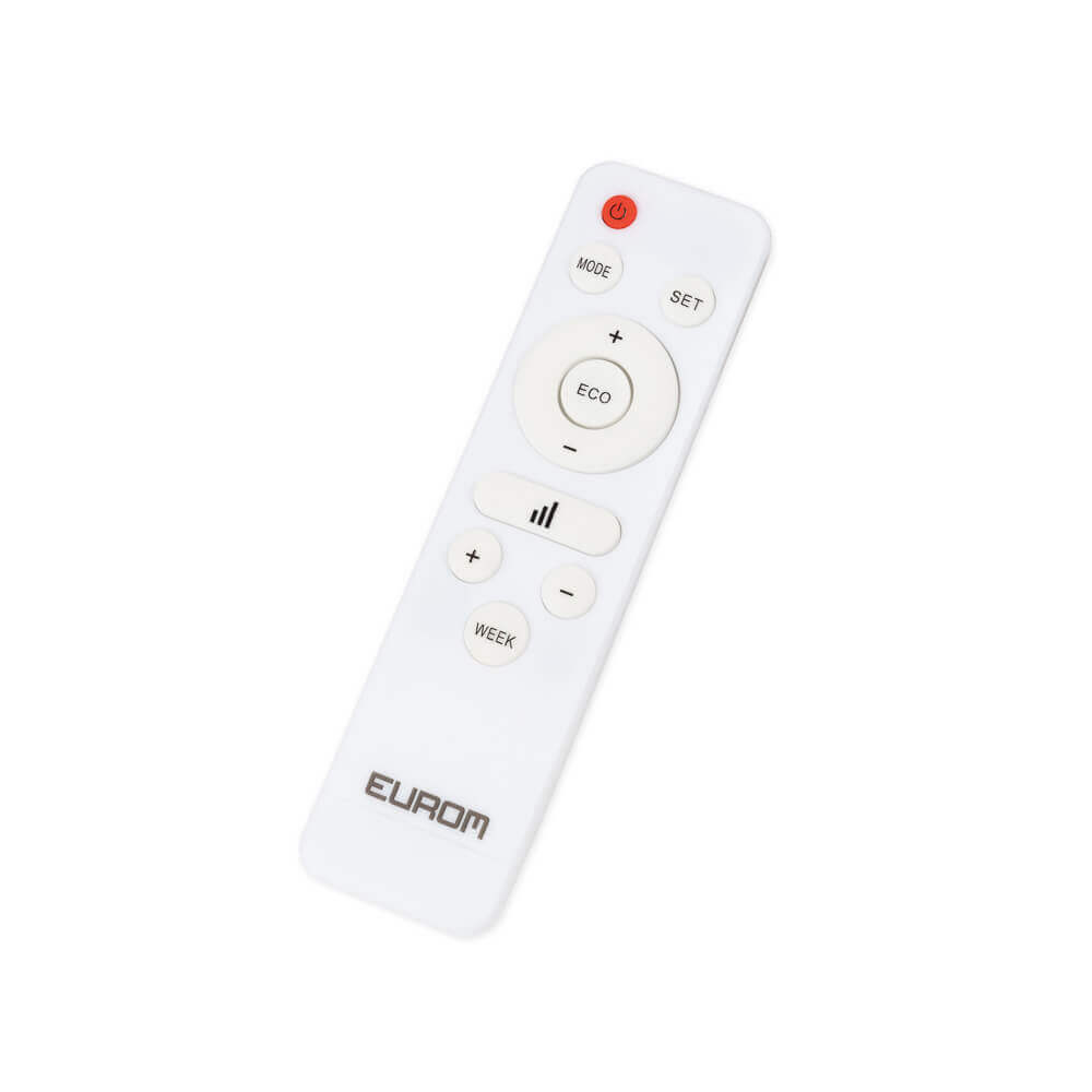 Aeroterma electrica de perete/podea, Eurom, Alutherm Wi-Fi, 2000 W, alb