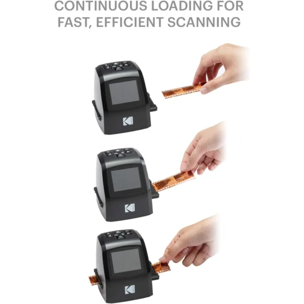 Mini Scanner pentru film si diapozitive, Kodak, negru