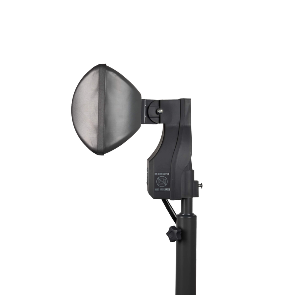 Radiator electric vertical pentru terasa, Eurom, Q-Time Golden 1800S, negru