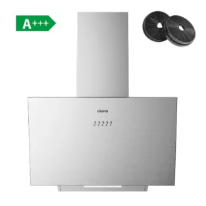 Hota decorativa, Ciarra, 650 m³/h, 60 cm, inox
