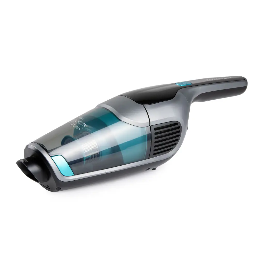 Aspirator vertical si de mana fara sac wireless 2in1, DOMO, gri