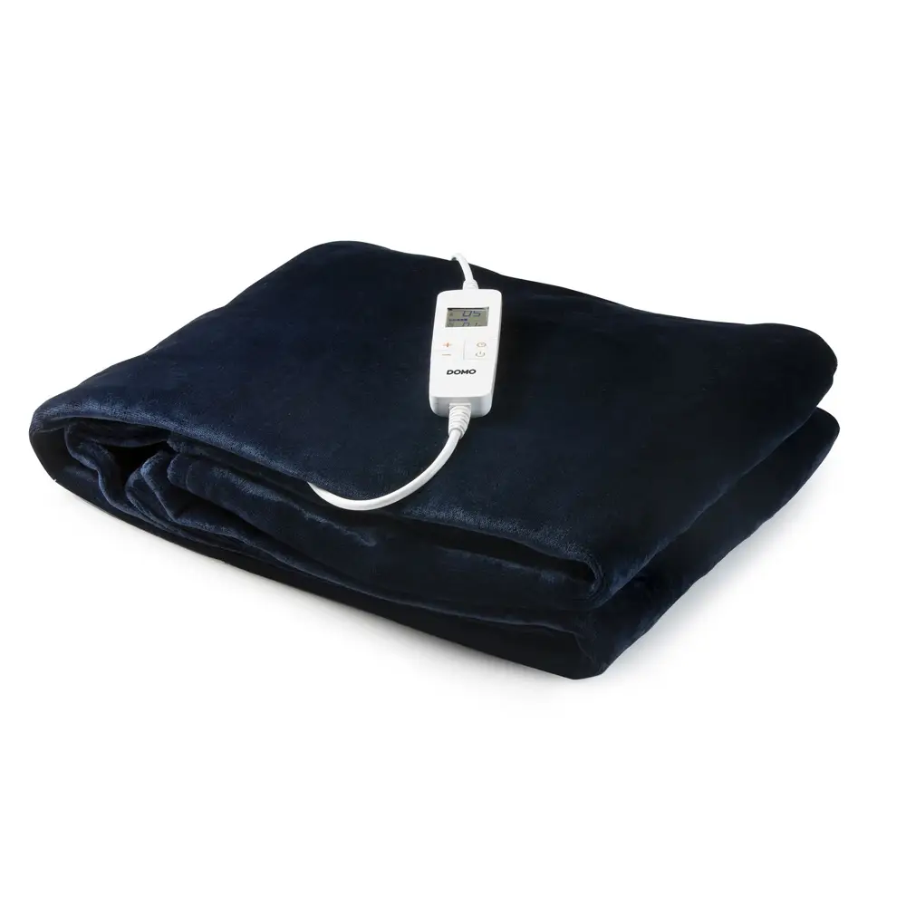 Patura electrica, DOMO, 180x130 cm, albastru