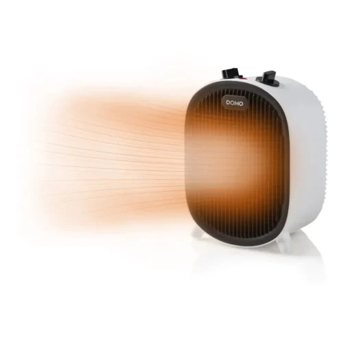Aeroterma electrica, DOMO, 2000 W, alb
