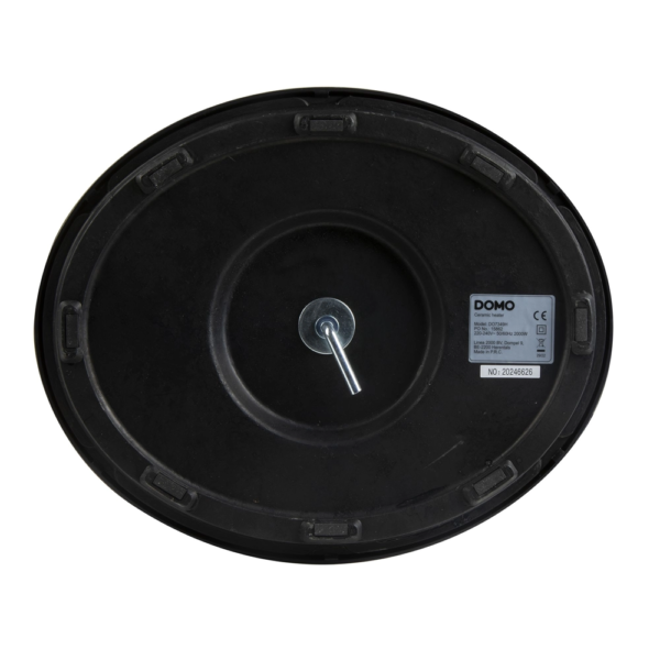 Aeroterma electrica cu picior, DOMO, Heat-i, 2000 W, negru