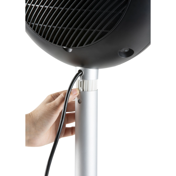 Aeroterma electrica cu picior, DOMO, Heat-i, 2000 W, negru