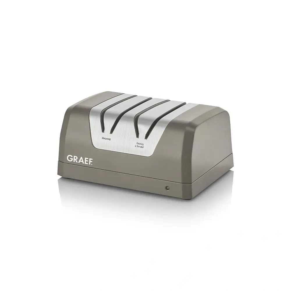 Ascutitor portabil pentru cutite, Graef, SG820, taupe