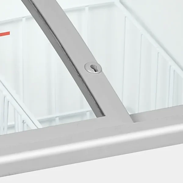 Congelator tip vitrina pentru inghetata, TEFCOLD, IC101SCEB, 85 litri, alb