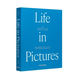 Album foto 60 de poze 10 x 15 cm, Printworks, Life in Pictures, albastru
