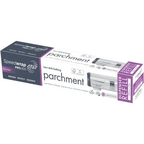 Hartie de copt profesionala, 300 mm x 50 m, Prowrap, Non-Stick Baking Paper