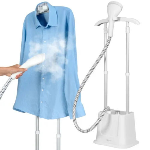 Statie de calcat verticala, Clatronic, 1600 W, 1.2 litri, alb