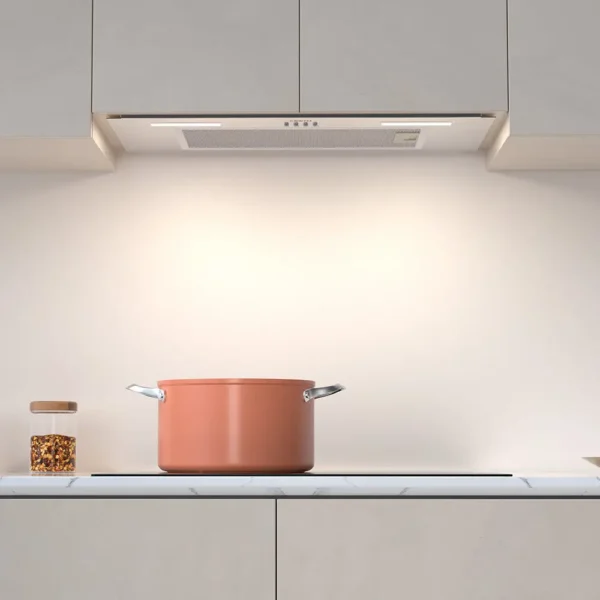 Hota incorporabila, Ciarra, 650 m³/h, 60 cm, inox