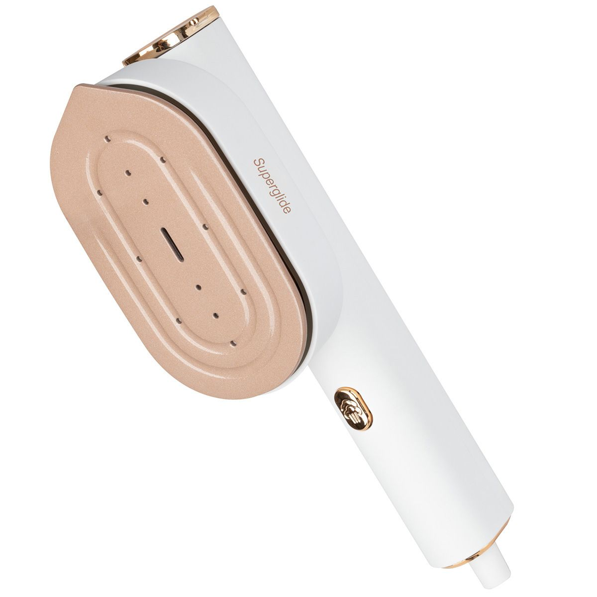 Aparat de calcat vertical cu aburi 2in1, ProfiCare, talpa ceramica Superglide pivotanta, alb