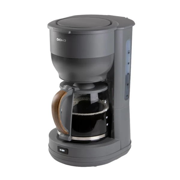 Cafetiera, DOMO, 1.25 litri, gri mat
