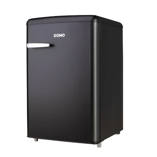 Mini congelator Retro, DOMO, 80 litri, negru