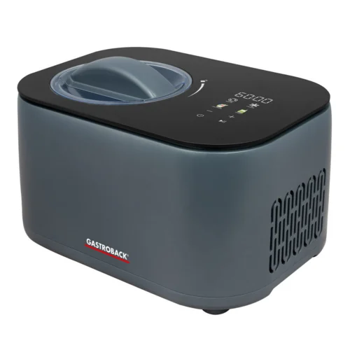 Masina de inghetata si sorbet 2in1, Gastroback, Mini Gelateria, 1 l, bleumarin