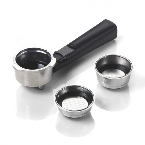 Espressor semiautomat/cafetie BEEM, Fresh Aroma 2in1, inox
