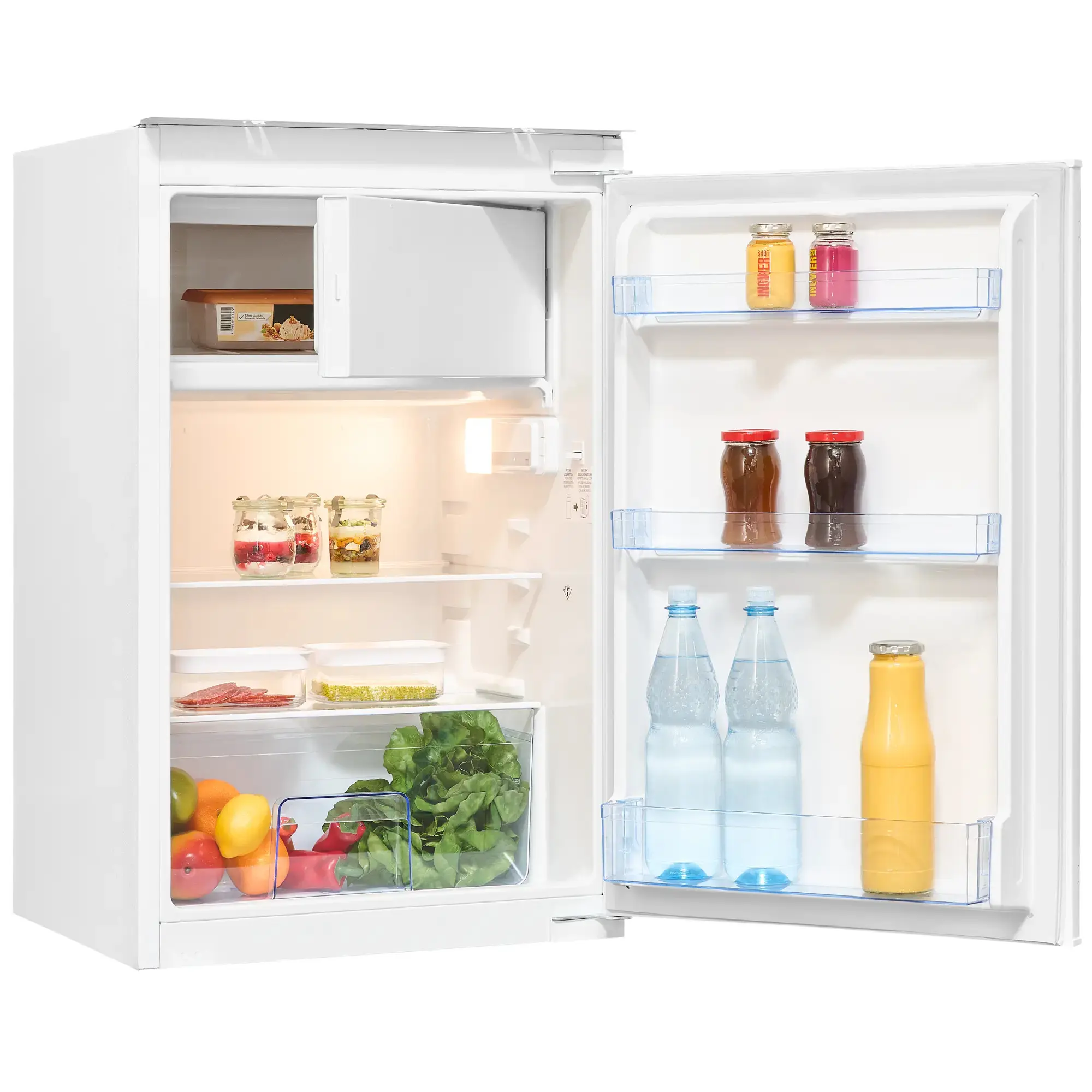 Mini frigider undercounter, Exquisit, 119 litri, alb