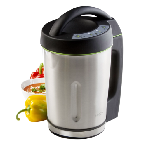 Aparat pentru prepararea supei crema, DOMO, Soup Maker, 1.6 litri, negru/inox