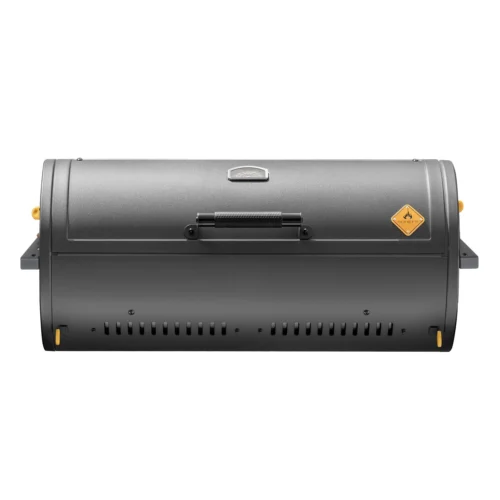 Gratar cu carbuni incorporabil, Boretti, Barilo Top, 87 x 41 cm, antracit