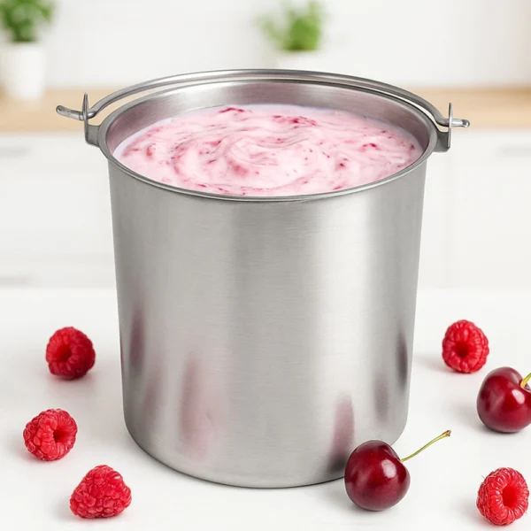 Masina de inghetata si sorbet 2in1, Gastroback, Mini Gelateria, 1 l, bleumarin