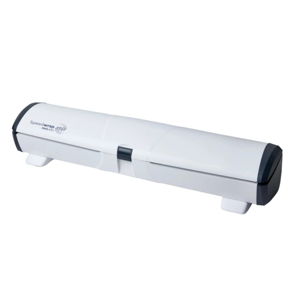 Dispenser multifunctional pentru folii de bucatarie, Prowrap, Speedwrap Pro 450, cutter integrat, alb