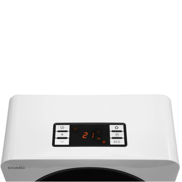 Aeroterma electrica, DOMO, 2500 W, alb