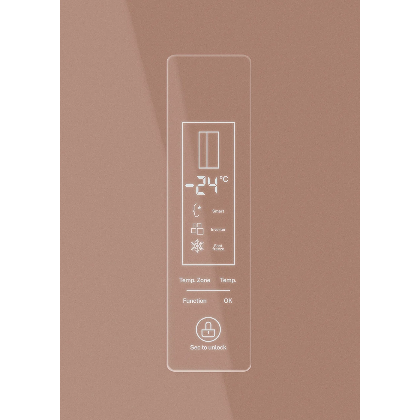 Frigider side by side No Frost, CREATE, Studio, Colectie Mocha, 550 litri, maro