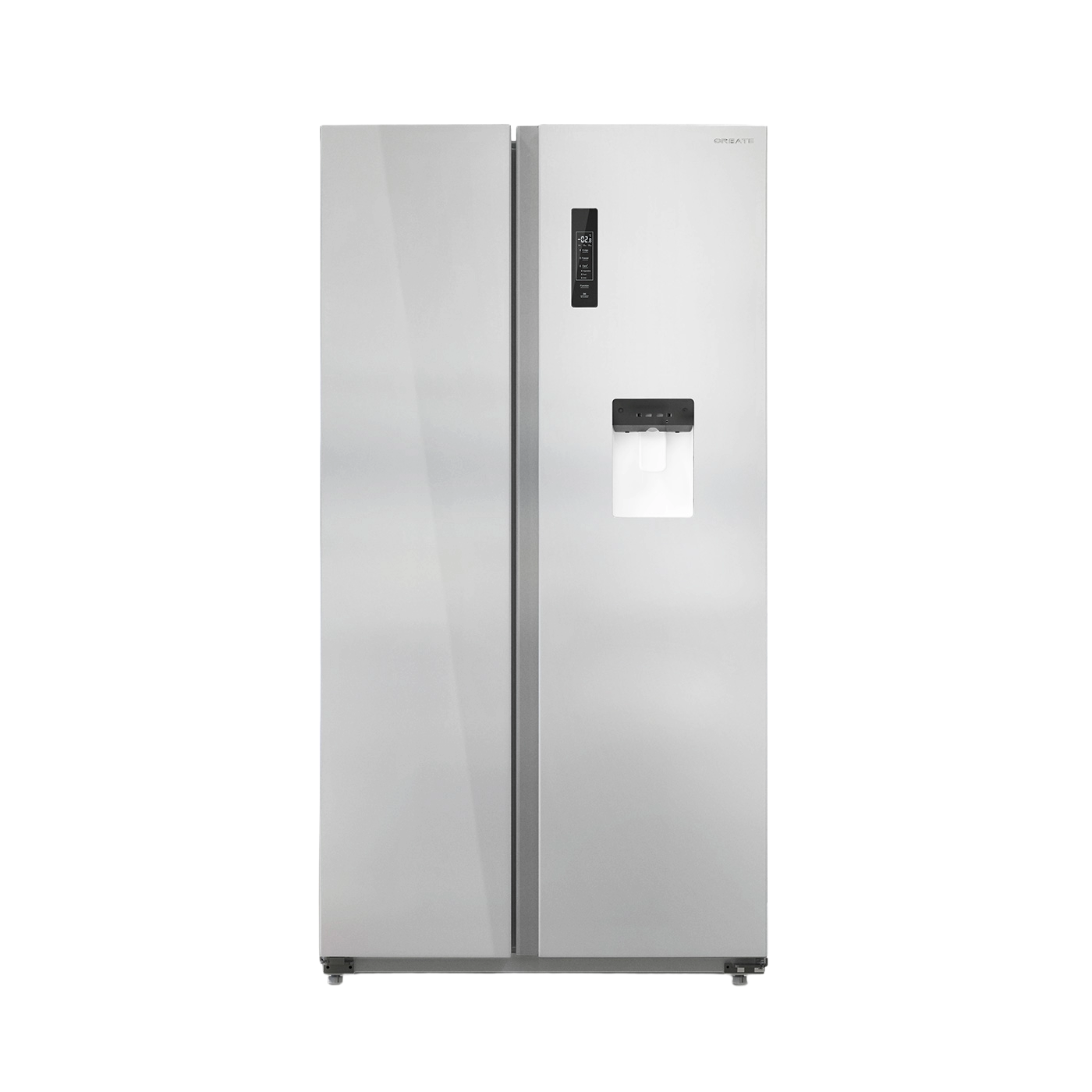 Frigider side by side No Frost cu dispenser CREATE Studio 559 litri inox