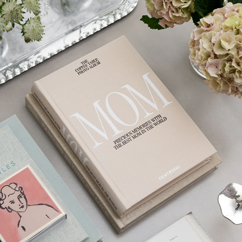 Album foto 80 de poze 10 x 15 cm, Printworks, Mom, bej
