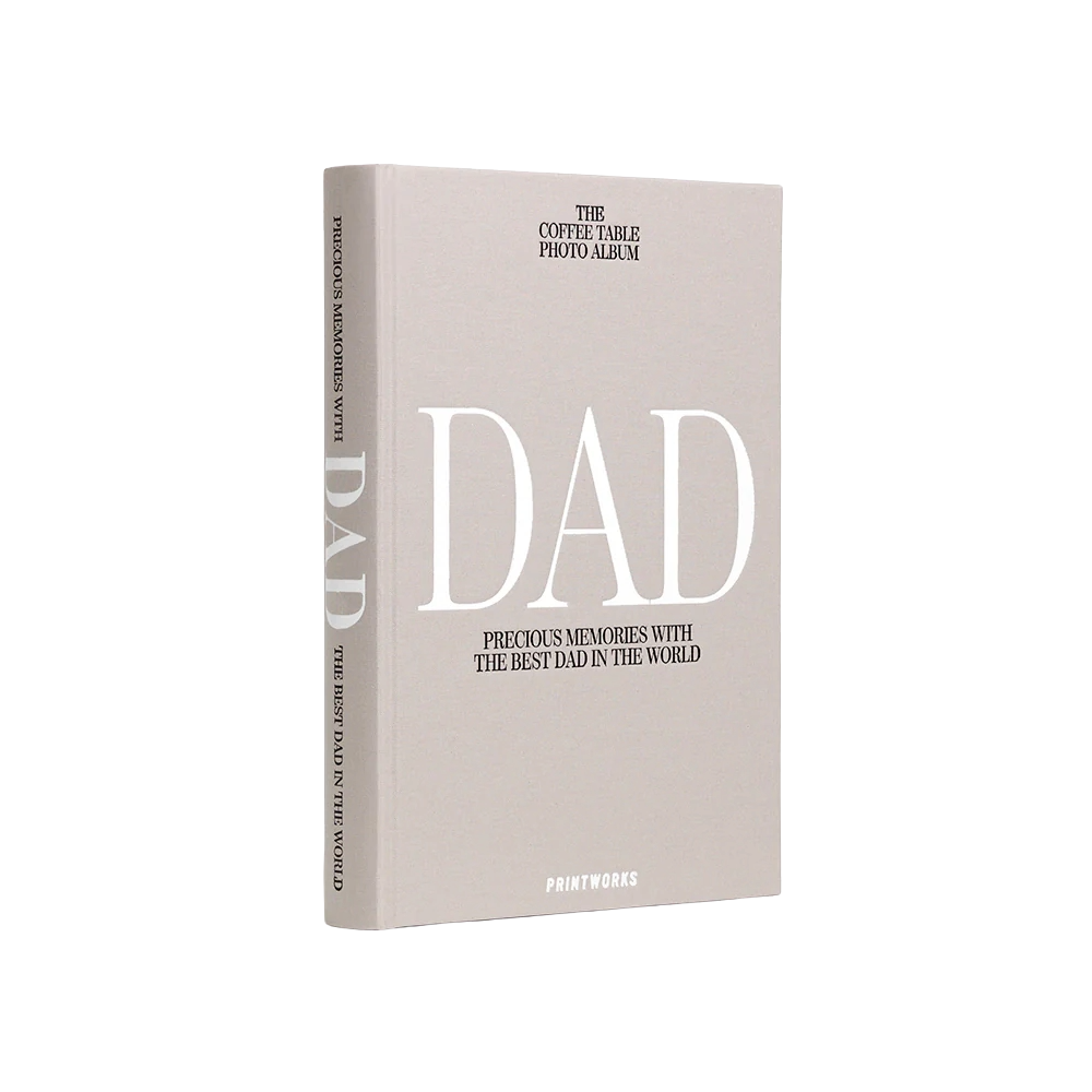 Album foto 80 de poze 10 x 15 cm, Printworks, Dad, gri