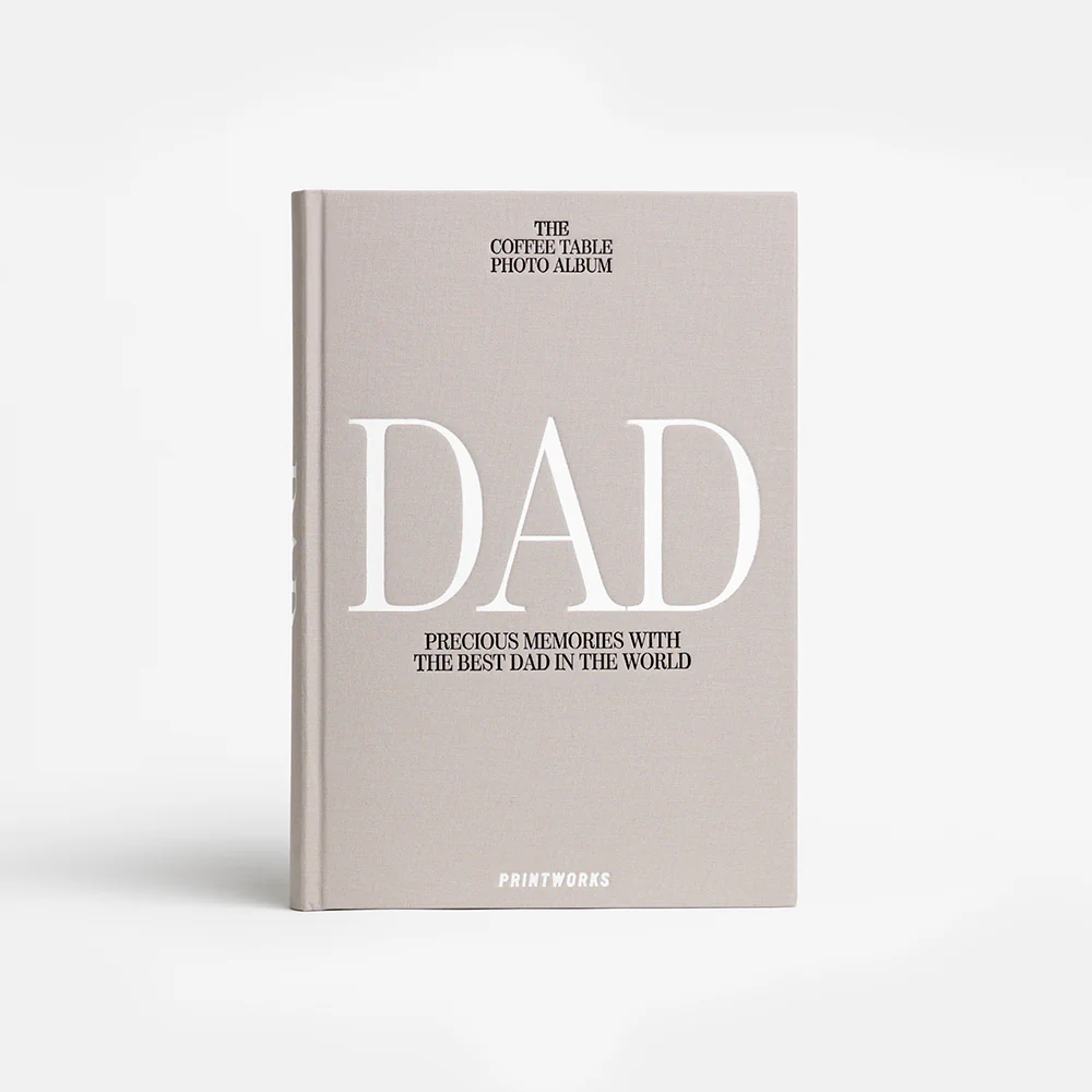 Album foto 80 de poze 10 x 15 cm, Printworks, Dad, gri