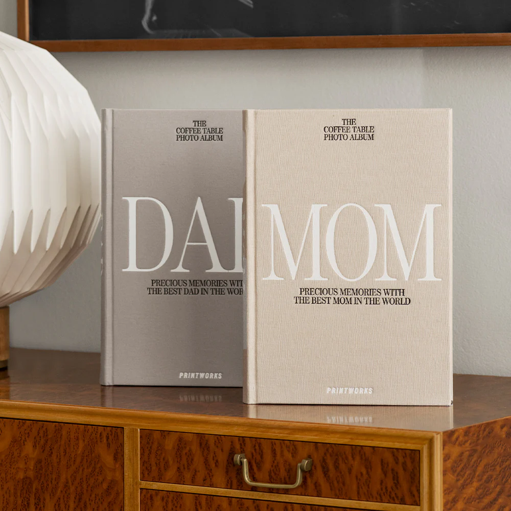 Album foto 80 de poze 10 x 15 cm, Printworks, Dad, gri