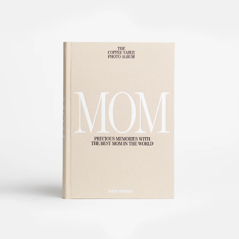 Album foto 80 de poze 10 x 15 cm, Printworks, Mom, bej