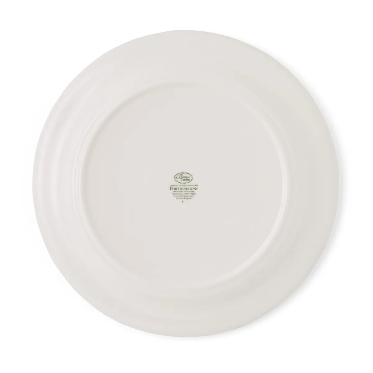 Serviciu de masa din portelan premium Portmeirion Botanic Garden 18 piese alb verde