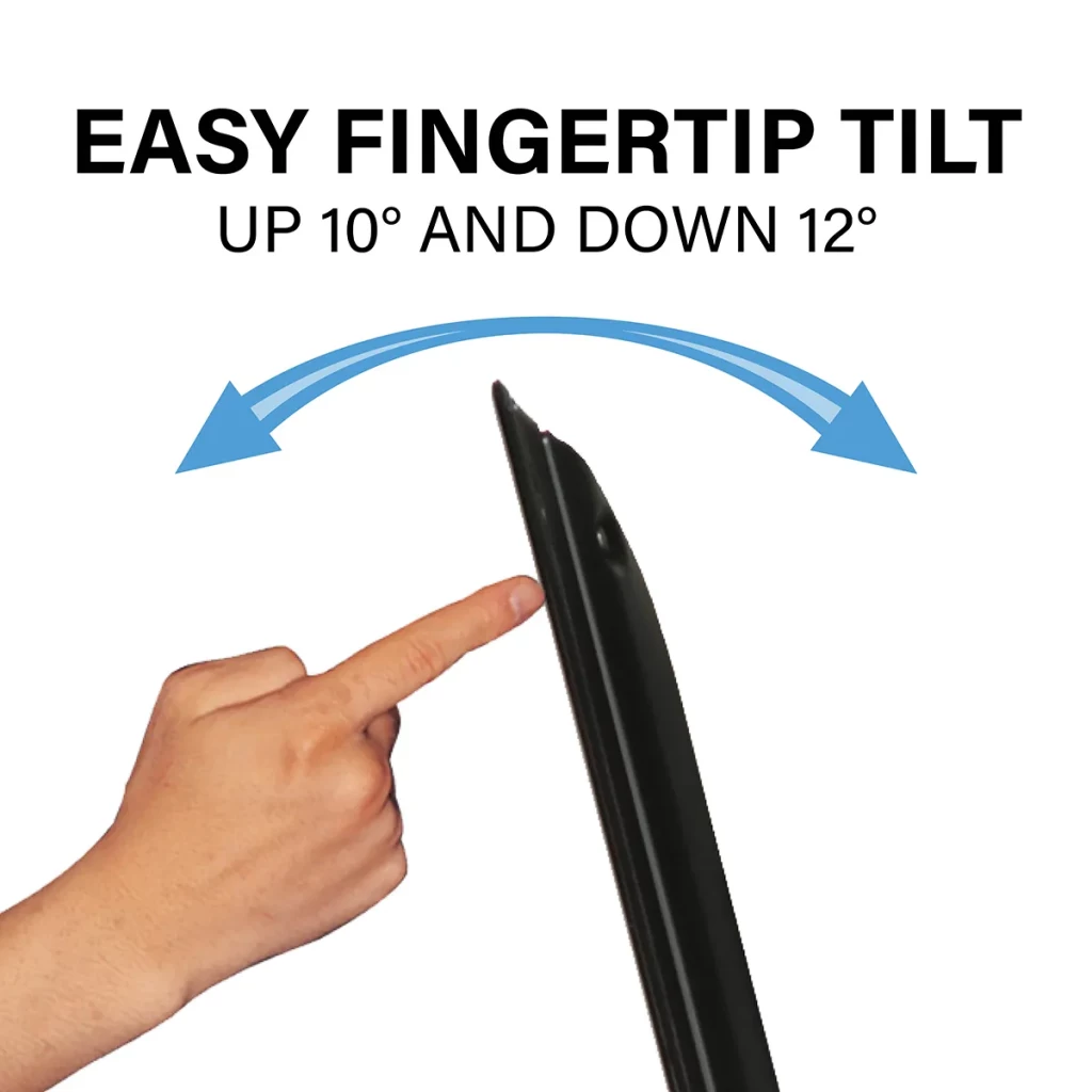 Suport TV de perete extensibil SANUS FLT2-B2 32-90 inch negru, inclinabil