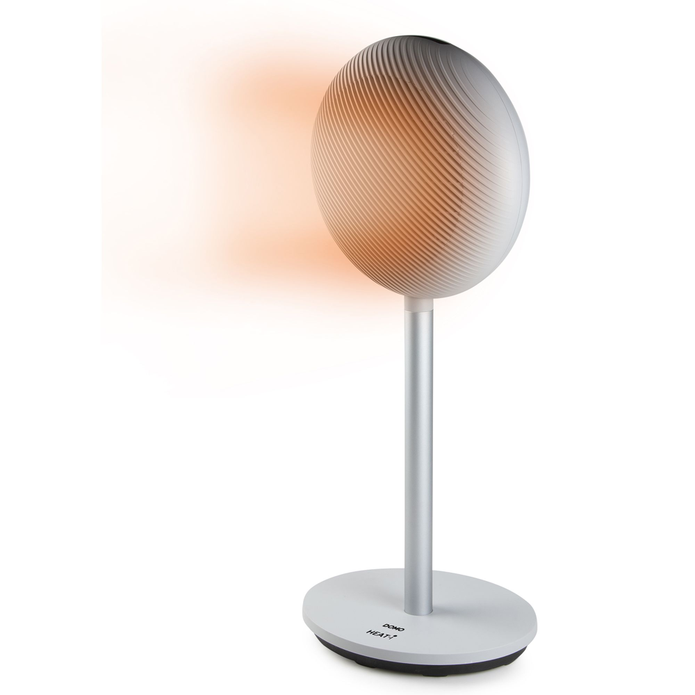 Aeroterma electrica cu picior, DOMO, Heat-i, 2000W, alb