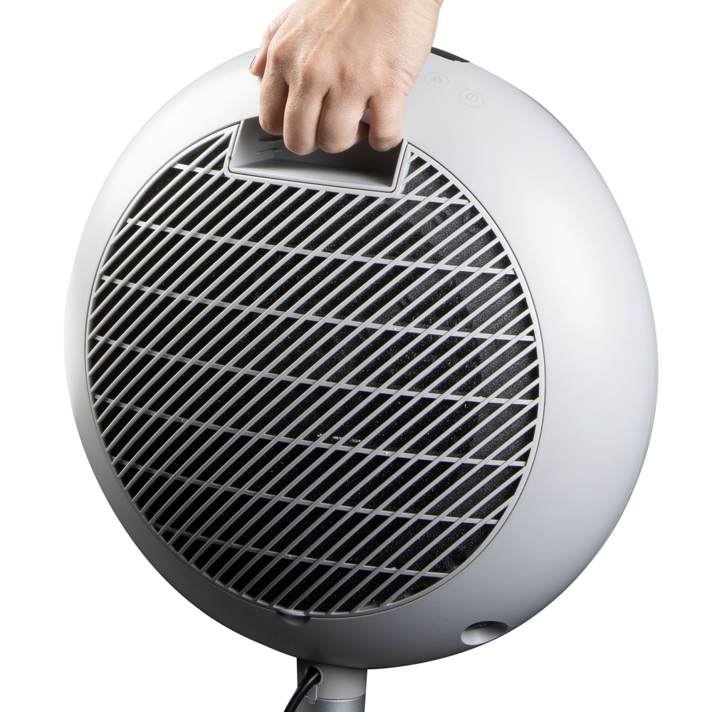 Aeroterma electrica cu picior, DOMO, Heat-i, 2000W, alb