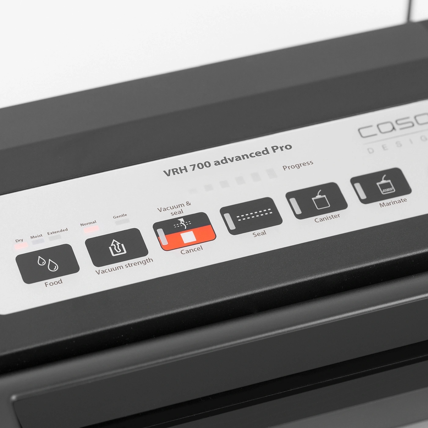 aparat de vidat caso germany, vrh 700 advanced pro, bara sigilare 30 cm, vidare uscata/umeda