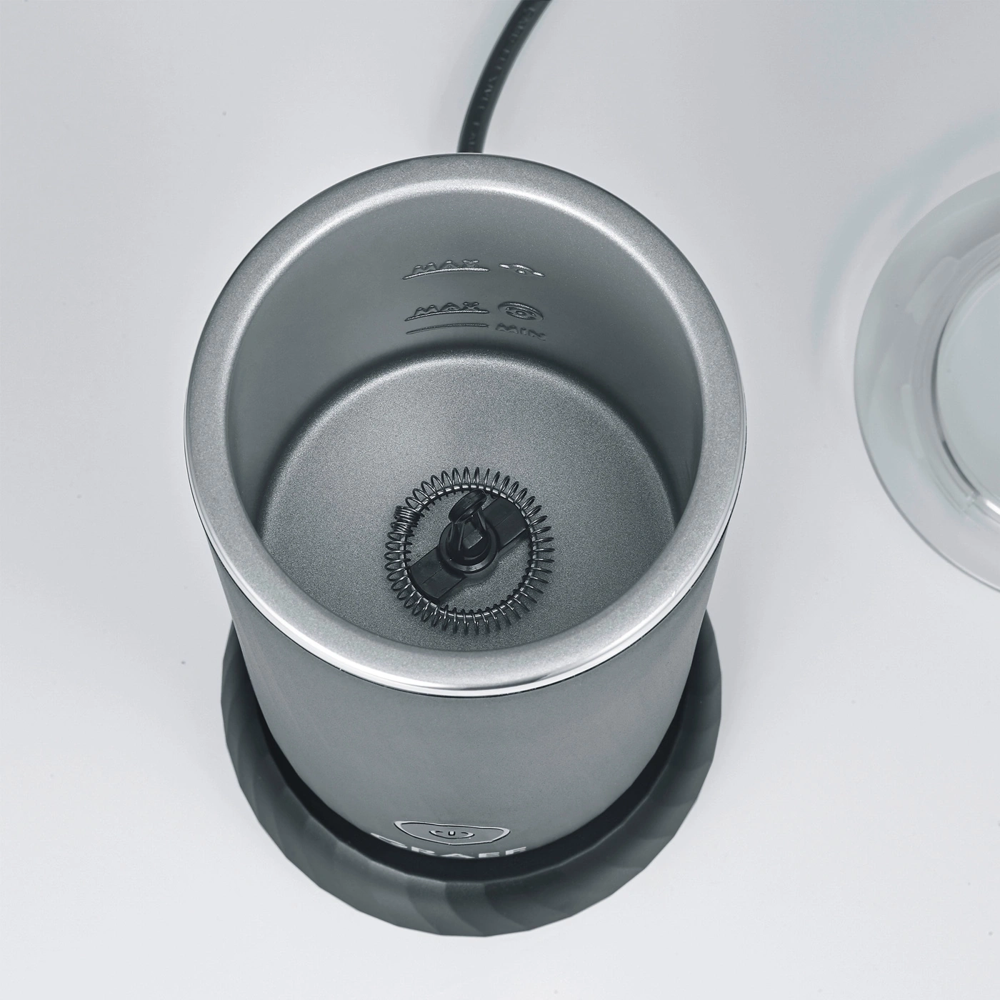 aparat pentru spumare lapte graef negru 4 programe automate