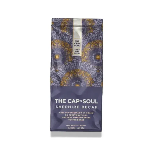 Cafea boabe decofeinizata, The Cap Soul, Sapphire Decaf, 1 kg