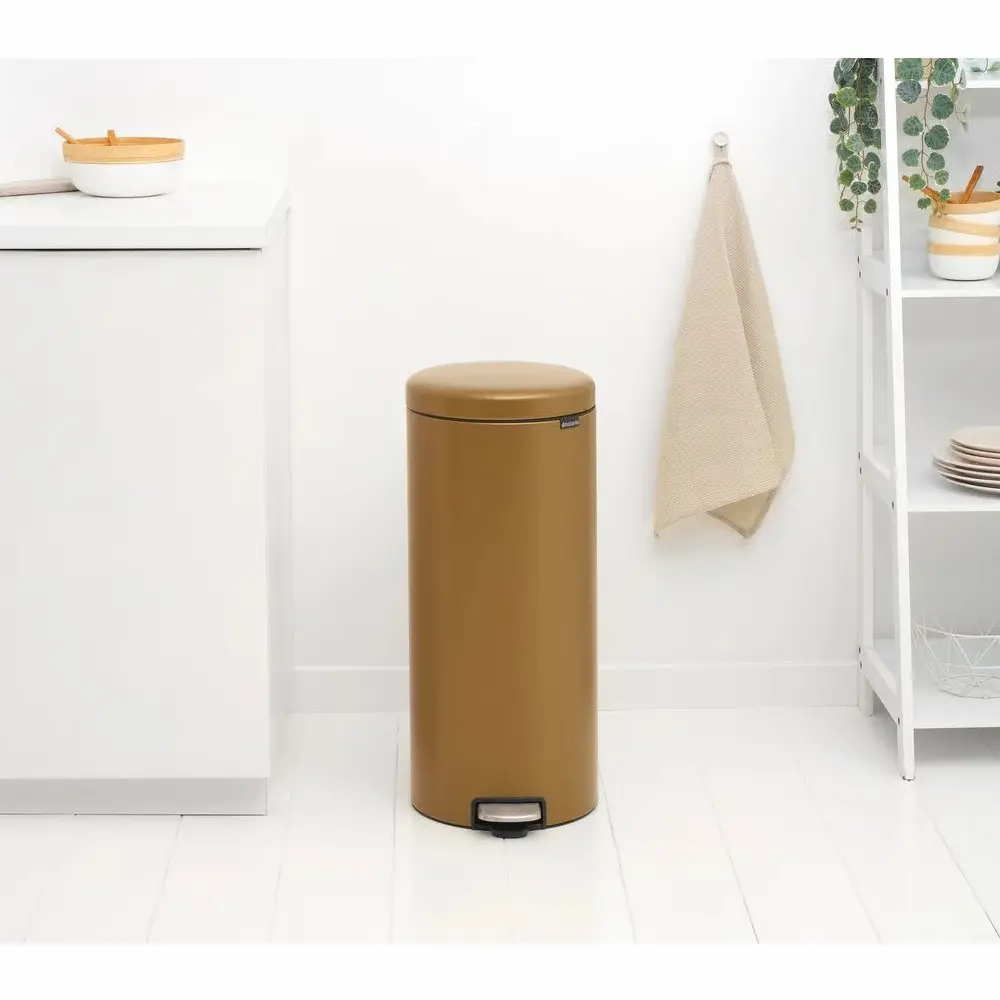 cos de gunoi cu pedala brabantia, alama