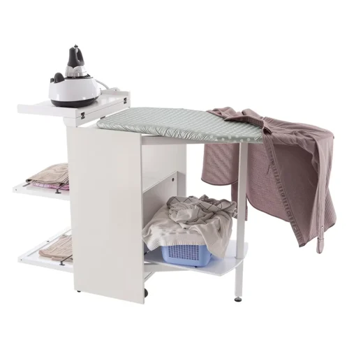 dulap cu masa de calcat incorporata, arredamentu italia, stiromobile, alb