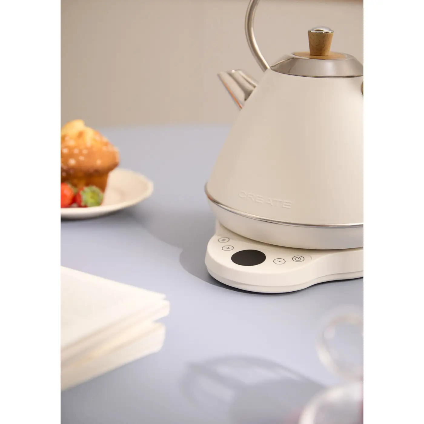 fierbator de apa retro pro, 1 litru, sage