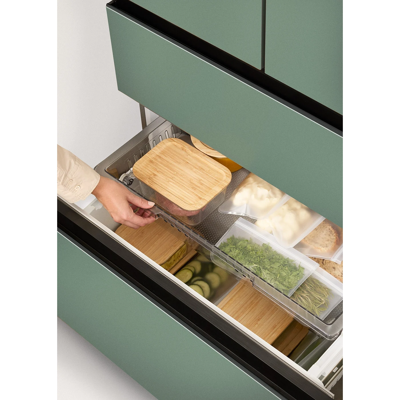 Frigider side by side Create, French Door Pro, 509 litri, No Frost