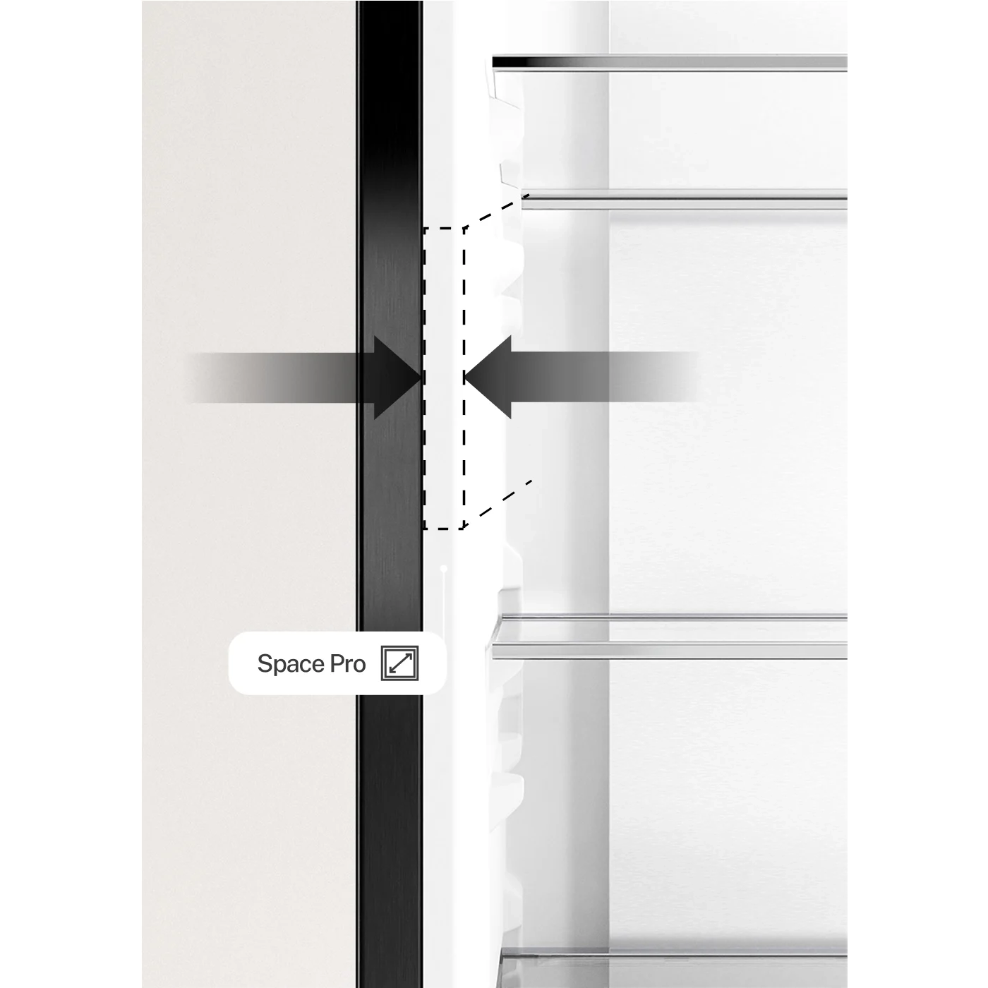 Frigider side by side Create, French Door Pro, 509 litri, No Frost